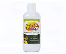 Load image into Gallery viewer, HIVE ALIVE Bee Food Supplement - Natural Honey Bee Liquid Feed Enhancer - Organic Beekeeping Autumn Spring Feeding - Lower Winter Mortality, Improve Colony Health, Honey Production (500 ml, 50 Hives)