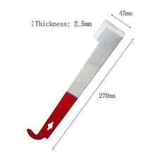 Load image into Gallery viewer, KINGLAKE Steel J Hook Bee Hive Tool Frame Lifter and Scraper,Beekeeping Equipment, 10-1/2-Inch