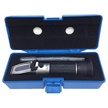 Load image into Gallery viewer, aichose Brix Refractometer with ATC, Dual Scale - Specific Gravity & Brix, Hydrometer in Wine Making and Beer Brewing, Homebrew Kit