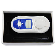 Load image into Gallery viewer, AMTAST Digital Brix Refractometer Sugar Juice Honey Beer Brix Refractometer Cutting Fluid Sugar Testing Meter Range 0-53%
