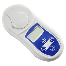 Load image into Gallery viewer, AMTAST Digital Brix Refractometer Sugar Juice Honey Beer Brix Refractometer Cutting Fluid Sugar Testing Meter Range 0-53%