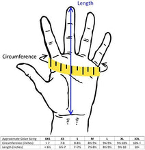 Load image into Gallery viewer, FOREST BEEKEEPING SUPPLY - Goatskin Leather Beekeeper's Glove with Long Canvas Sleeve & Elastic Cuff. Keystone Thumb and Dexterity (Medium)