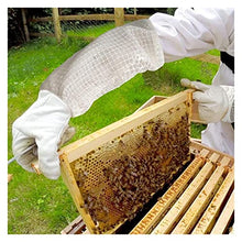 Load image into Gallery viewer, ZSY Protective Clothing, Beekeeping Tools Three-Layer Net Ventilation Protect Your Hands Fully Ventilated Goatskin Beekeeping Gloves Beekeeping Supplies (Size : XXL)