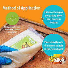 Load image into Gallery viewer, Hive Alive Fondant Bee Food Supplement - With Vitamins & Amino Acids - Natural Feed Enhancer Improves Colony Health, Population & Honey Production - Ideal Winter, Spring Feed to Lower Mortality-Single