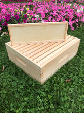 Load image into Gallery viewer, 3 Medium (6 5/8) Complete Bee Hive kit (Un-Assembled) Langstroth