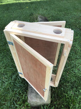 Load image into Gallery viewer, Observation Bee Hive Holds 12 Medium Frames with Double-side Plexi glass doors Fully Assembled FRAMES NOT INCLUDED
