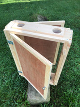 Load image into Gallery viewer, Observation Bee Hive (Holds 9 Deep Frames) with Double-side Plexi glass doors Fully Assembled FRAMES NOT INCLUDED
