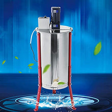 Load image into Gallery viewer, EWYI Electric Honey Extractor 2 Frame Separator Stainless Steel Honeycomb Spinner Drum, Beekeeping Pro Apiary Centrifuge Equipment Suitable for Beekeepers 3 Frame
