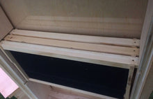 Load image into Gallery viewer, Observation Bee Hive (Holds 9 Deep Frames) with Double-side Plexi glass doors Fully Assembled FRAMES NOT INCLUDED
