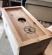 Load image into Gallery viewer, 5 Frame Nuc Deep 9 5/8 Complete Bee Hive with Frames &amp; Foundations (Un-Assembled) Langstroth
