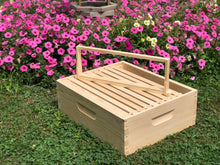 Load image into Gallery viewer, 4 medium (6 5/8) w/Frames Beekeeping Bee Hive kit (Un-Assembled) Langstroth
