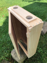 Load image into Gallery viewer, Observation Bee Hive (Holds 9 Deep Frames) with Double-side Plexi glass doors Fully Assembled FRAMES NOT INCLUDED

