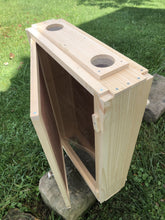 Load image into Gallery viewer, Observation Bee Hive Holds 12 Medium Frames with Double-side Plexi glass doors Fully Assembled FRAMES NOT INCLUDED
